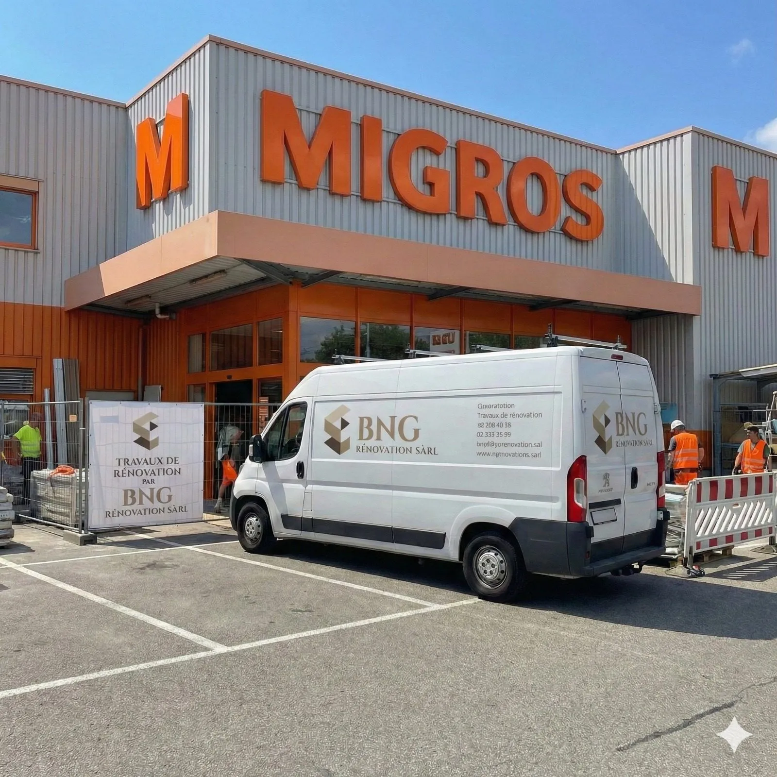 Migros, 1 800 m2