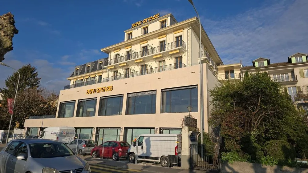 Hôtel Beau-Rivage à Nyon, rénovation par BNG Rénovation