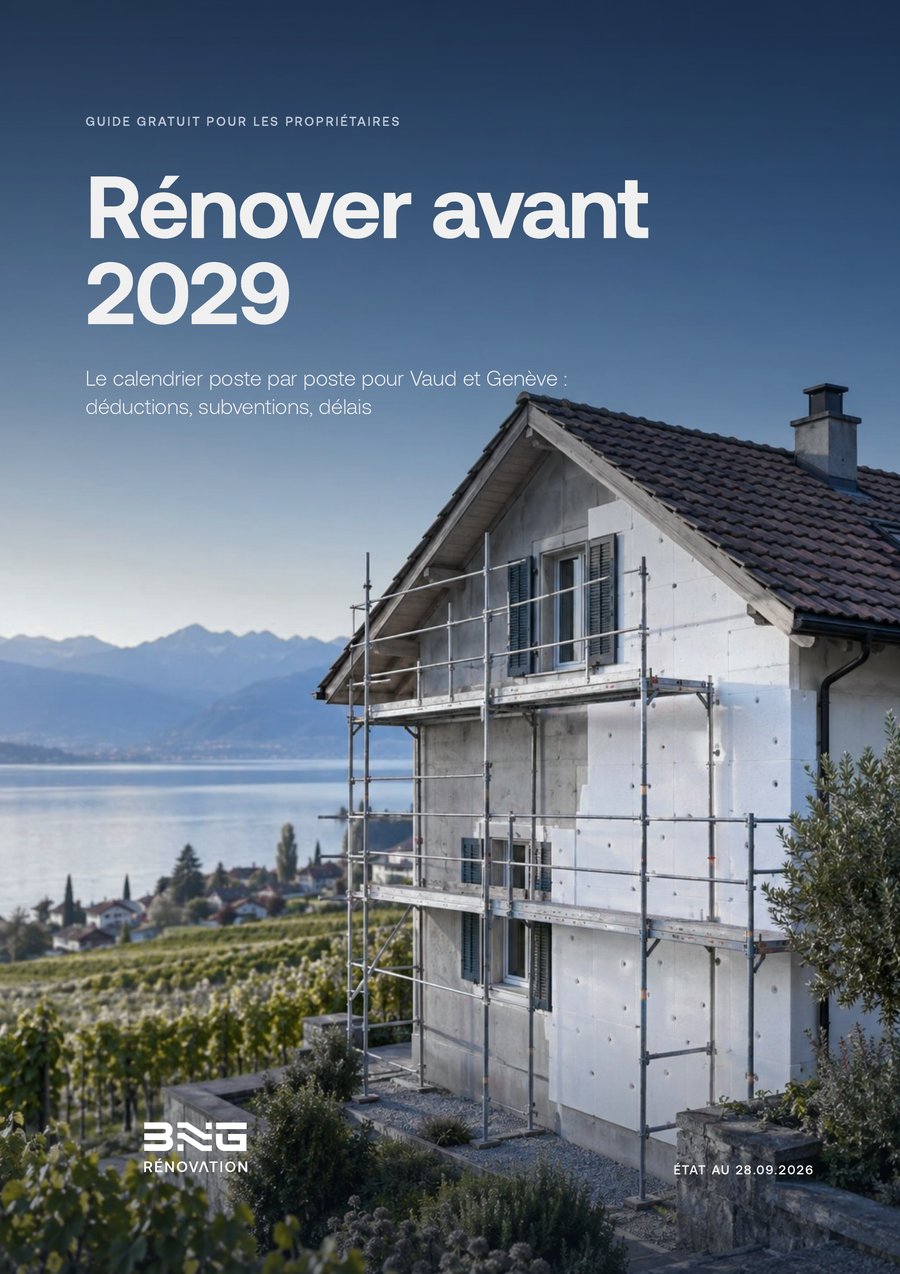 Couverture du guide Rénover avant 2029